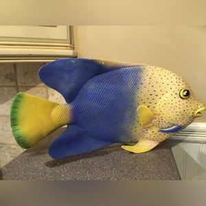 Fish home decor. A beautiful and colorful addition to your seaside home.